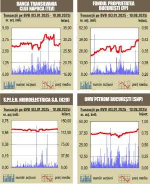 Deprecieri pe linie pentru indici 