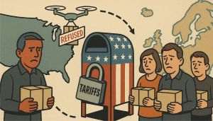 Taxele impuse de Trump rup legăturile poştale dintre Europa şi America
