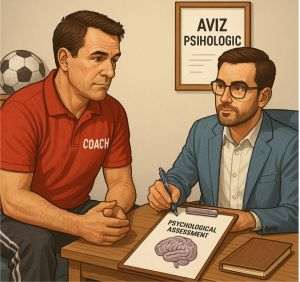Avizul psihologic devine obligatoriu pentru antrenorii şi preparatorii fizici din România