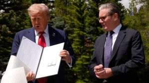 Starmer îl întâmpină pe Trump la reşedinţa oficială de la Chequers