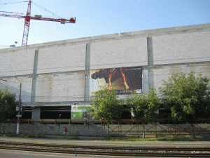 Construcţia Atrium Center a ajuns la nivelul al doilea