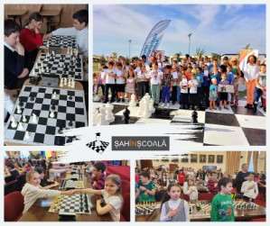 Peste 125.000 de copii, din 37 de judeţe beneficiază de programul "Şah în şcoală"