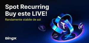 BingX introduce Recurring Buy, soluţia care îi ajută pe utilizatori să gestioneze inteligent volatilitatea pieţei crypto
