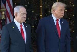 Benjamin Netanyahu (stânga) şi Donald Trump (dreapta)/Sursa foto: X