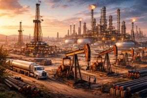 TradeVille: Sectorul energiei din SUA - venituri susţinute de rafinare şi servicii petroliere