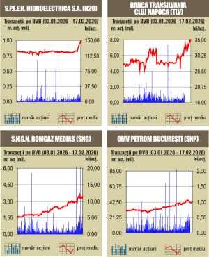 Creşteri pe linie pentru indici