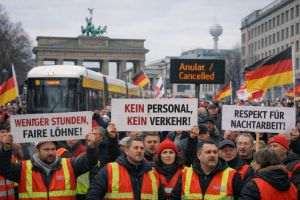 Grevă naţională în transportul public din Germania, la sfârşitul săptămânii