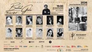  Marius Bodochi dă voce universului lui Brâncuşi, la Bucharest International Ballet Gala