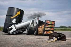 Economia naţională, vulnerabilă la şocul petrolier: transportul, alimentele şi industria intră în zona de risc