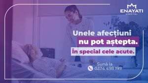 Când camera de gardă nu mai are loc pentru tine: Enayati Hospital deschide internarea pentru pacienţi acuţi non-chirurgicali