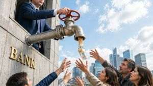 ECB: Eurozone banks tighten lending