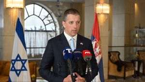 Marko Duric - ministrul afacerilor externe al Serbiei; Sursa foto: X / @MFASerbia