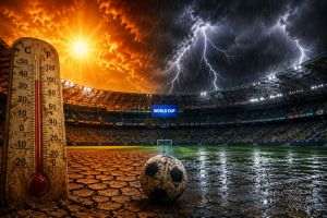 Climate and football - the final tournament of the World Cup, threatened by extreme heat and storms