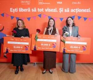 ING Bank: Trei antreprenoare din România au câştigat granturi She's Next