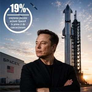SpaceX a debutat la Nasdaq; evaluarea uriaşă a companiei divide Wall Street-ul 