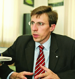 Dorin Chirtoacă, primarul Municipiului Chişinău şi vicepreşedinte al Partidului Liberal.