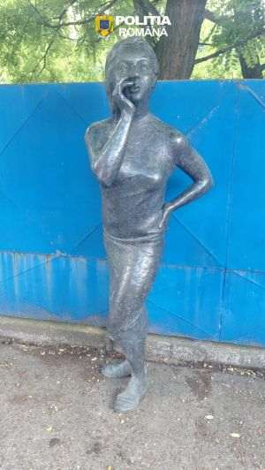 Statuetă din patrimoniul cultural naţional al Germaniei, descoperită de poliţiştii din Buzău