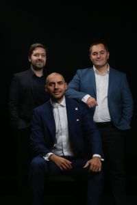 Board si Fondatori Hubix; Bogdan Dinu, Daniel Tudor, Cristian Istratescu