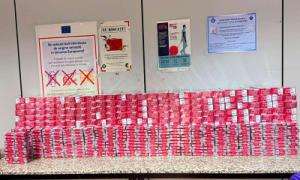 Politia de Frontiera: Inspectorii au confiscat 121.800 de tigarete