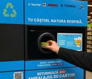Peste un milion de ambalaje de carton pentru băuturi şi lactate colectate în România