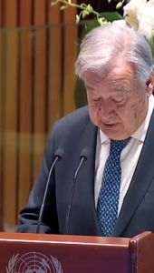 Sursă foto: antonioguterres / Instagram
