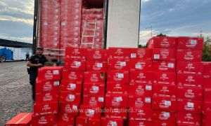 Ţigarete în valoare de peste 6 milioane de lei scoase din circuitul ilegal al produselor accizabile de poliţiştii de frontieră din cadrul ITPF Giurgiu