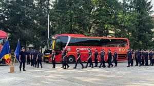 România trimite un nou contingent de pompieri în Grecia