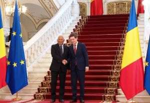 Antonio Costa a fost primit de Nicuşor Dan la Palatul Cotroceni
