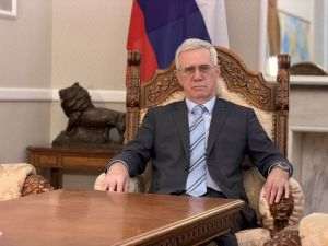 Sursa foto: Facebook / Ambasada Rusiei în România, Vladimir Lipaev 