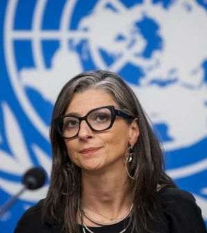 Sursă foto: https://www.ohchr.org/Francesca Albanese