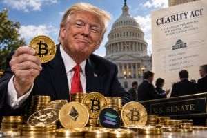 Donald Trump şi-a mărit averea, în timpul acestui mandat, cu 1,2 miliarde dolari din afacerile cu criptomonede