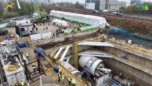 Lansare TBM: începe excavarea tunelurilor pe Secţiunea NORD a Magistralei 6 de metrou