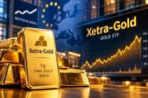 Xetra-Gold, cel mai mare titlu din Europa garantat fizic cu aur, într-o corecţie majoră