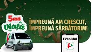 5 ani de Viaţă cu Freshful: 5 milioane de comenzi livrate şi 10 milioane de ore economisite de clienţi