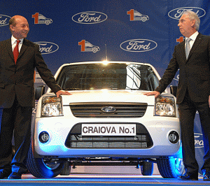 Ford începe producţia la noua fabrică din Craiova