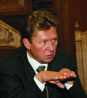 Alexey Miller, şeful "Gazprom", se aşteaptă ca preţul la gaze să crească în 2010, în ritm cu preţul petrolului.