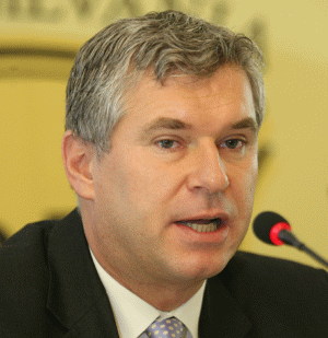 Robert Rekkers, general manager of Banca Transilvania: "I think results so far are acceptable to shareholders".