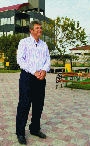 Florentin Pandele, edilul Voluntariului.