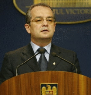 Premierul Emil Boc
