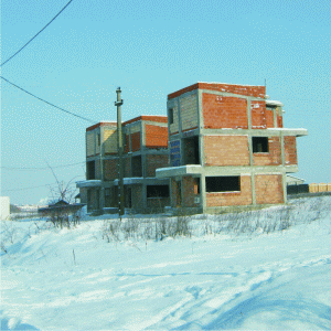 Scădere de o cincime la autorizaţiile de construire pentru locuinţe