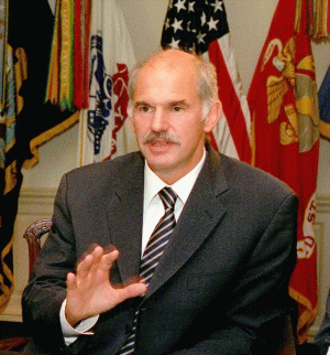 Premierul elen, George Papandreou, consideră că "manifestanţii au dreptul să protesteze, însă criza nu este o greşeală a acestui guvern".