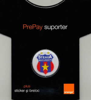 PrePay Suporter, acum pentru suporterii echipei Steaua Bucureşti 