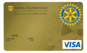 VISA Gold BT - Rotary, un nou card de credit co-branded