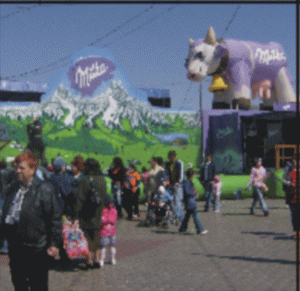 Milka face un turneu de sute de mii de euro