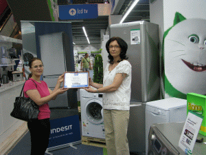 Indesit Company a contribuit financiar la susţinerea Campionatului European de Volei