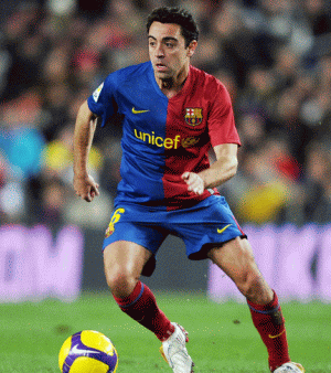 Xavi, a player worth 65 million Euros