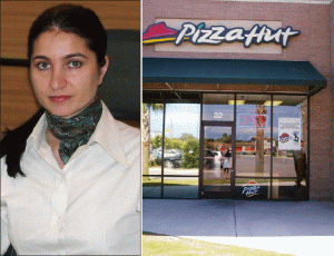 Carmen Lupuleţ, Marketing Manager "Pizza Hut": "Din ce în ce mai mulţi oameni apelează la conceptul de < livrare mâncare >, atât la birou, cât şi acasă, dar nu putem să spunem că migrează de la un concept la altul.