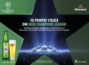 Fii printre Stelele din UEFA Champions League!