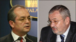 Emil Boc şi Sebastian Vlădescu