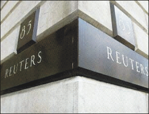 "Reuters" ar putea primi o ofertă de preluare